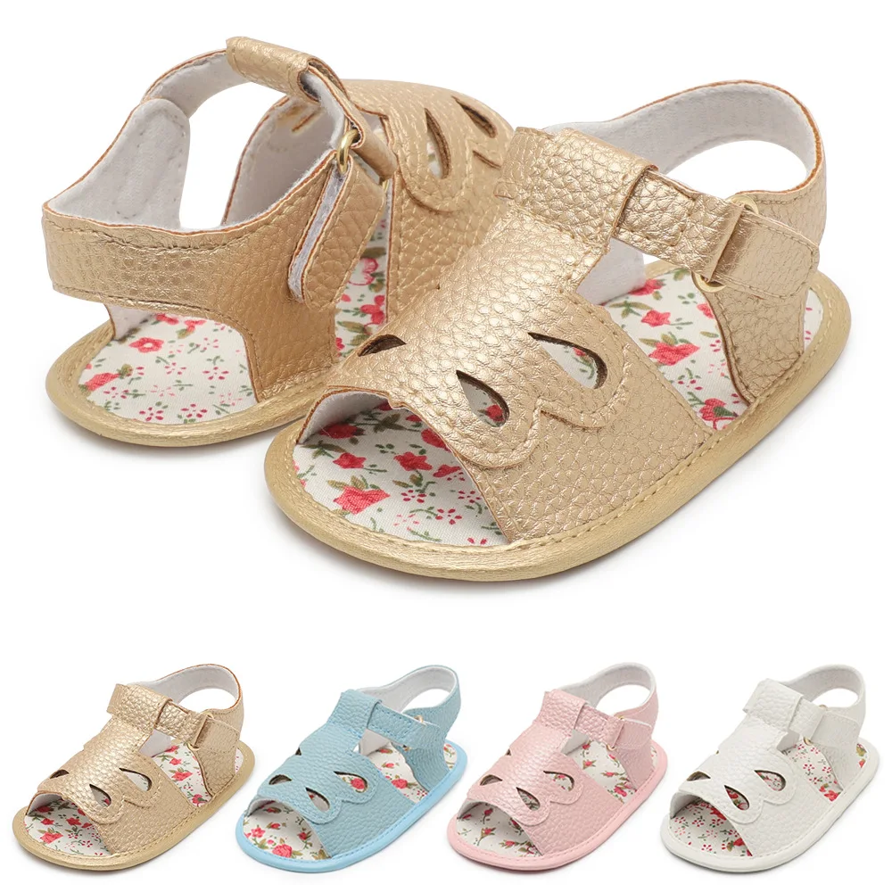 

Openwork Retro Sandals Summer Toddler Sandals Kids Casual Slippers for Girl Baby Sandals for 0-18M