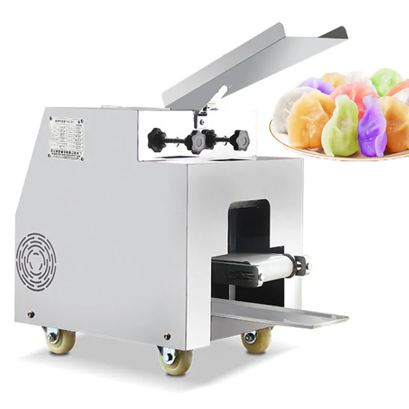 

Commercial Dumpling Skin Machine Stainless Steel Fully Automatic Restaurant Pressed Dumpling Wrapper Food Processing Equipment