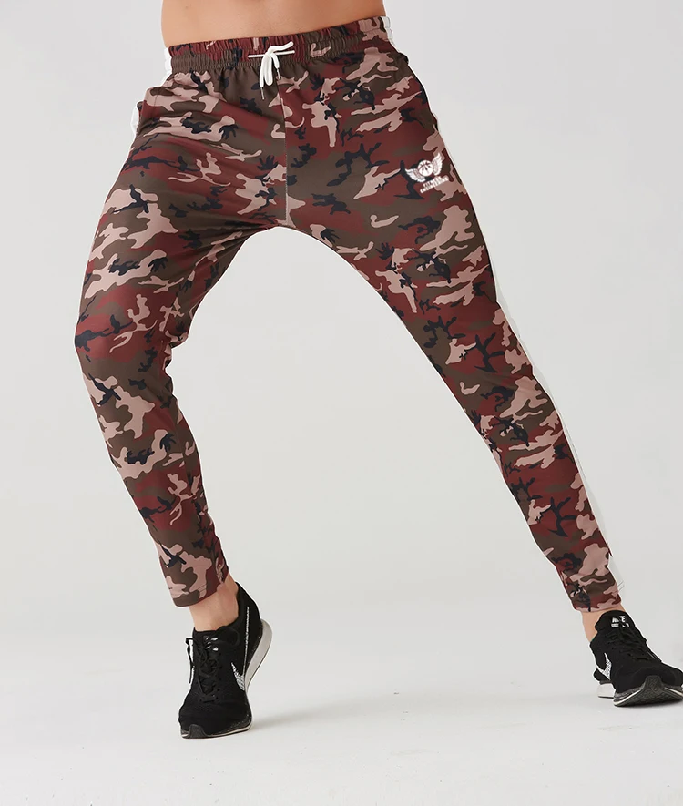 Joggers брюки мужские Новые камуфляжные тренировочные брюки Брендовые мужские брюки фитнес повседневные эластичные брюки бодибилдинг одежда