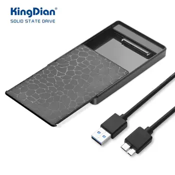

KingDian 2.5 SSD Case SATA to USB 3.0 Adapter External Hard Drive Enclosure for SSD Disk HDD Box Case HD 2.5 SSD Case SATA