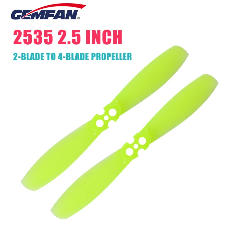 4 пары Gemfan RotorX 2535 2 5 дюймовый Лопастной пропеллер с лезвиями CW CCW Для