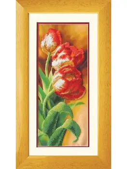 

B-585 set for embroidery with beads 'чарівна митмит, 15,5*38,5 cm