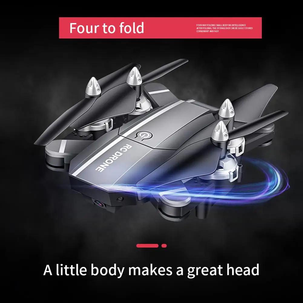 Новый HJ100 Дрон HD широкоугольный 4K Wifi FPV летающие дроны видео живая запись