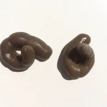 

1 Pc Funny Joke Tricky Toys Mischief Turd Gag Gift Realistic Shits Poop Fake new