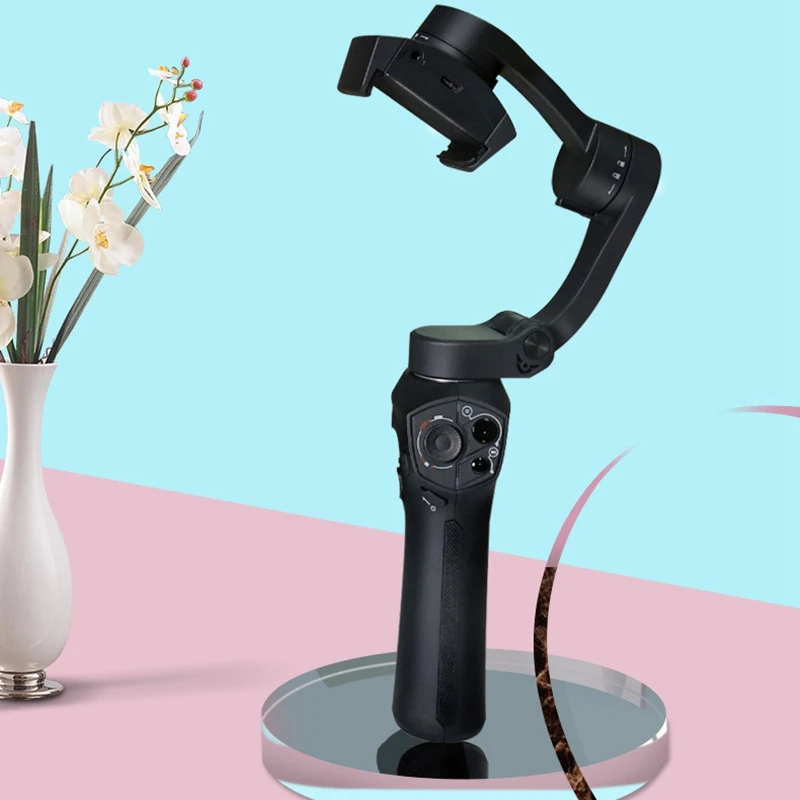 Handheld Mobile Phone Stabilizer With Live Anti-Shake 3-Axis Ptz Gimbal Selftimer For Iphone Smartp