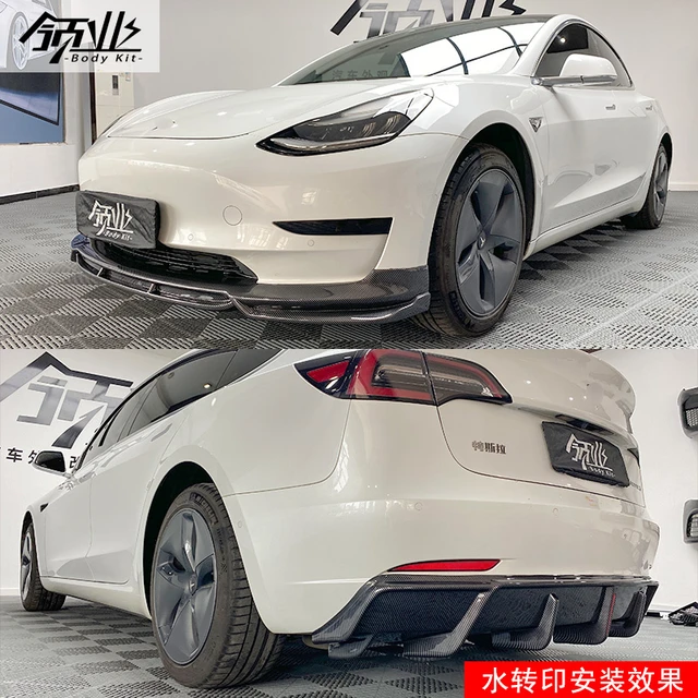 LMTUNING – aileron arrière «Hacker» GT Double Decker pour Tesla Model 3  (fibre de carbone), accessoires de voiture, 2019, 2020, 2021, 2022, 2023 -  AliExpress