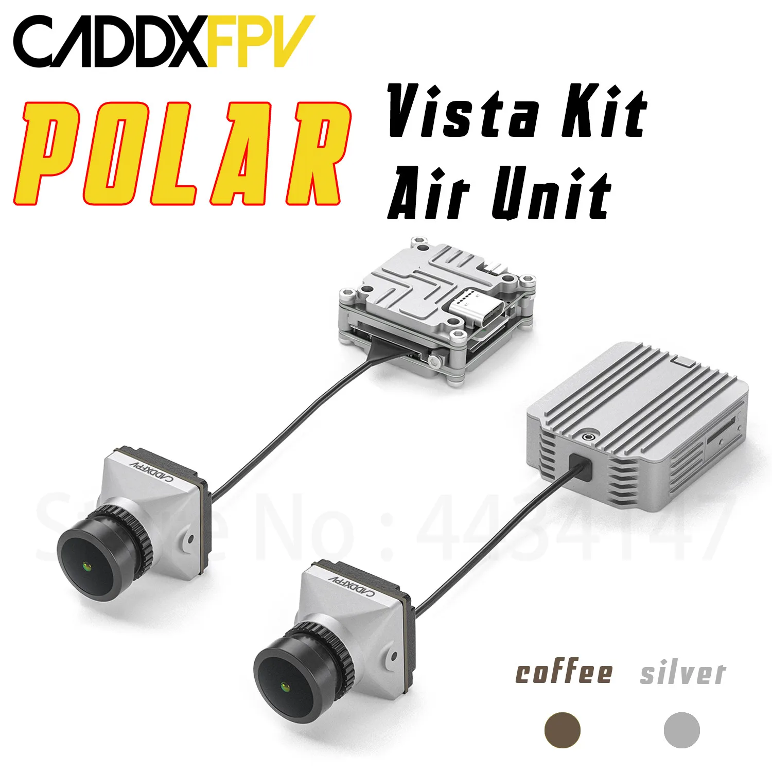 

Комплект CADDX POLAR VISTA/комплект воздушного блока starlight Digital HD DJI FPV, передача изображения с HD-камерой для дрона DJI RC