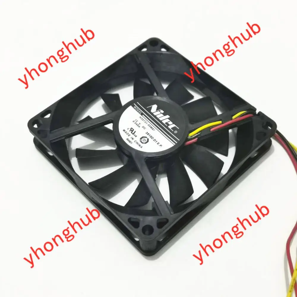 Вентилятор охлаждения сервера Nidec H35731-55MEI DC 12 В 0 045a 3 провода 80x80x15 мм | Компьютеры и