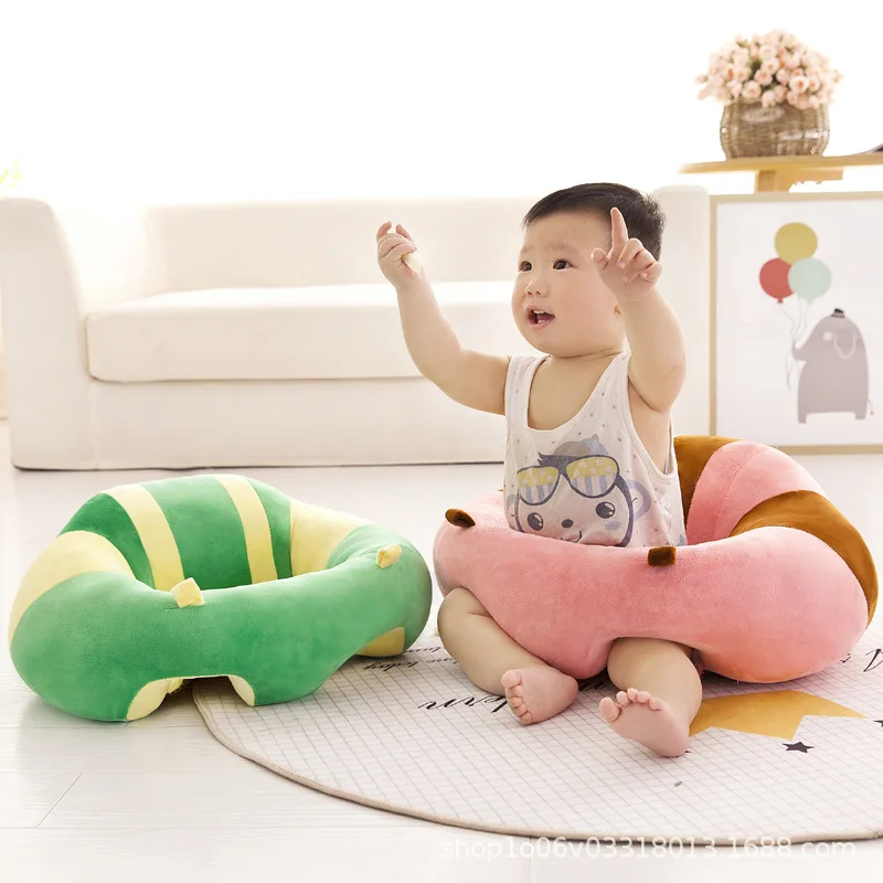 

Plush Toys Cartoon Infant Learn Seat Kids' Sofa Anti-Falling Educational Toy