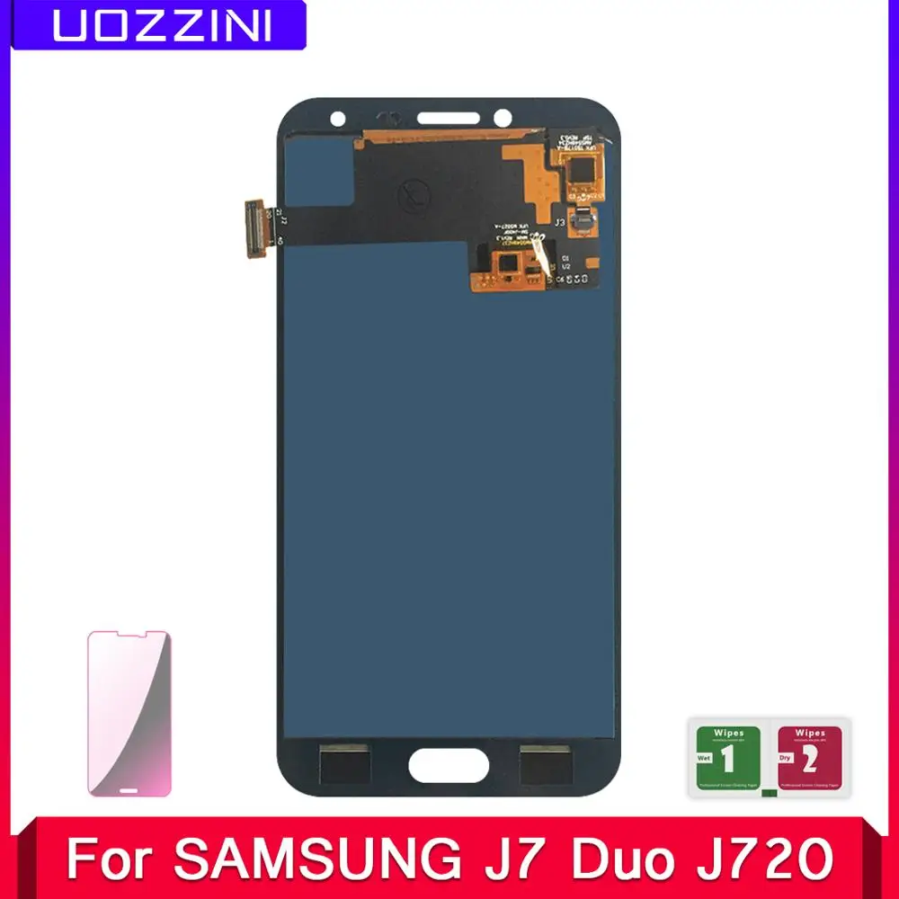 

5 Pcs/Lot 5.5'' LCD for SAMSUNG Galaxy J7 Duo 2018 J720 J720F 100% AAA Grade LCD Display Touch Screen Digitizer Assembly
