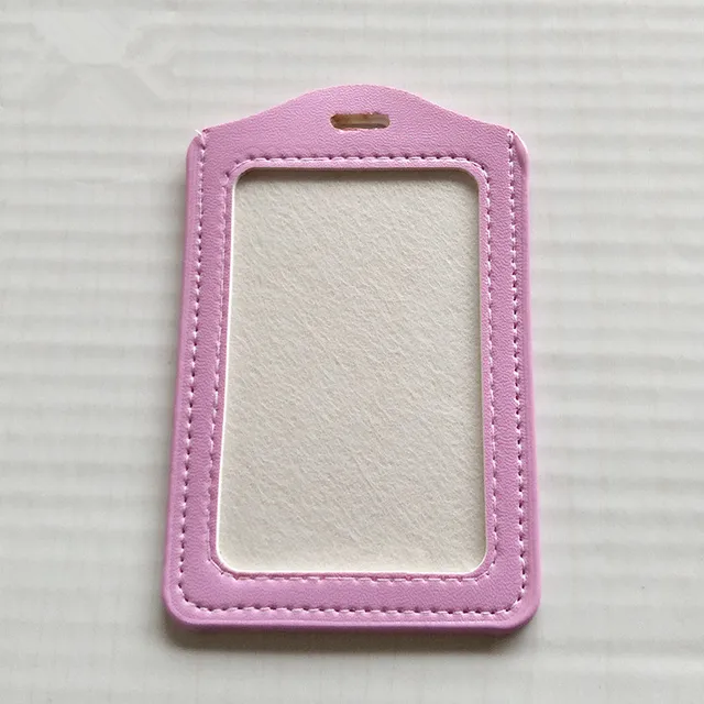 Cute Card Cover Clip New Design Silicone Retractable Student Nurse Badge Reel Clip Cartoon ID Card Badge Holder accessories Pink