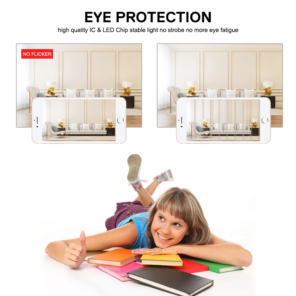 4 fan blade Led lamp (5)