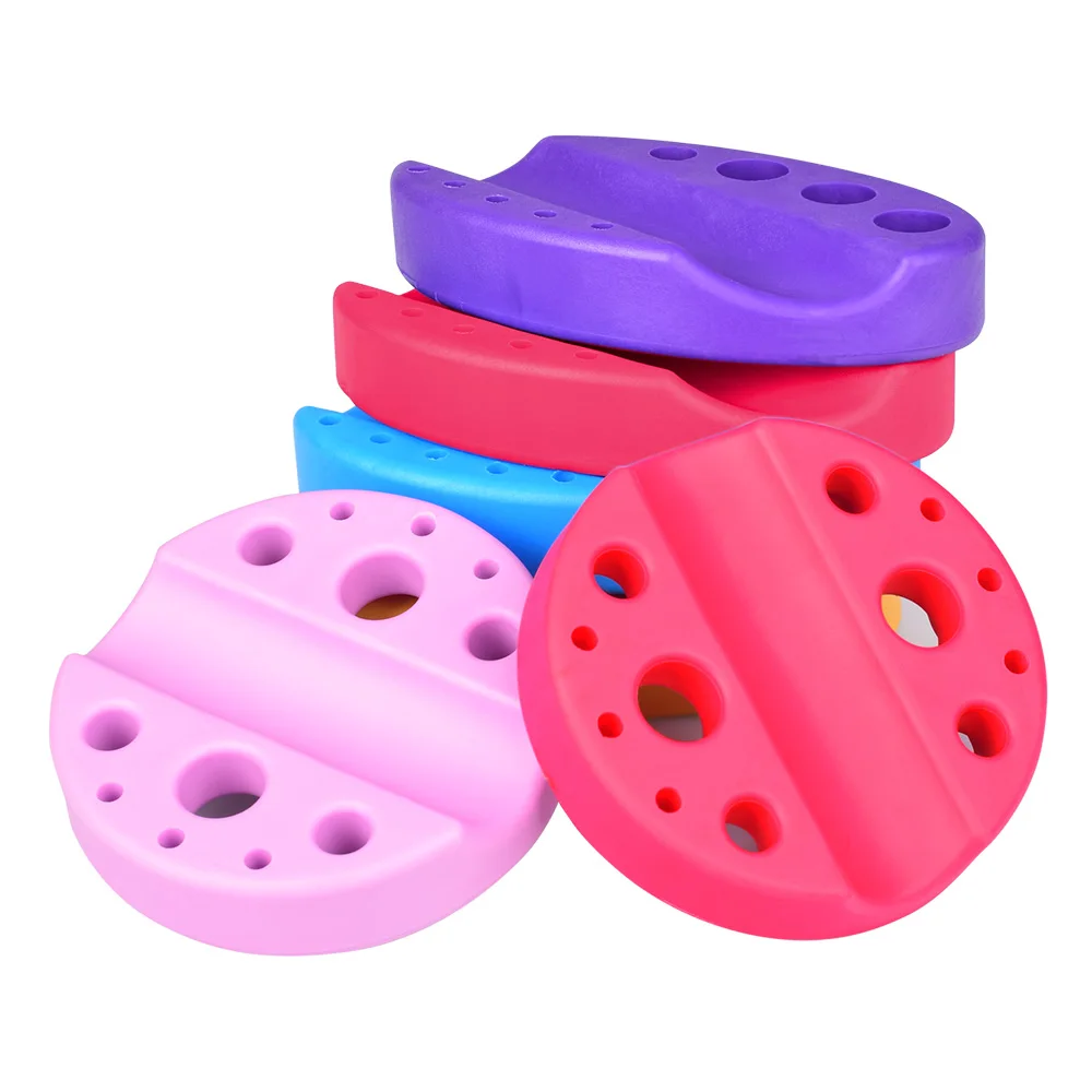 Oval Silicone Tattoo Tool Holder Stand For Microblading Pigment Ink Cup Machine Permanent Makeup Accessories