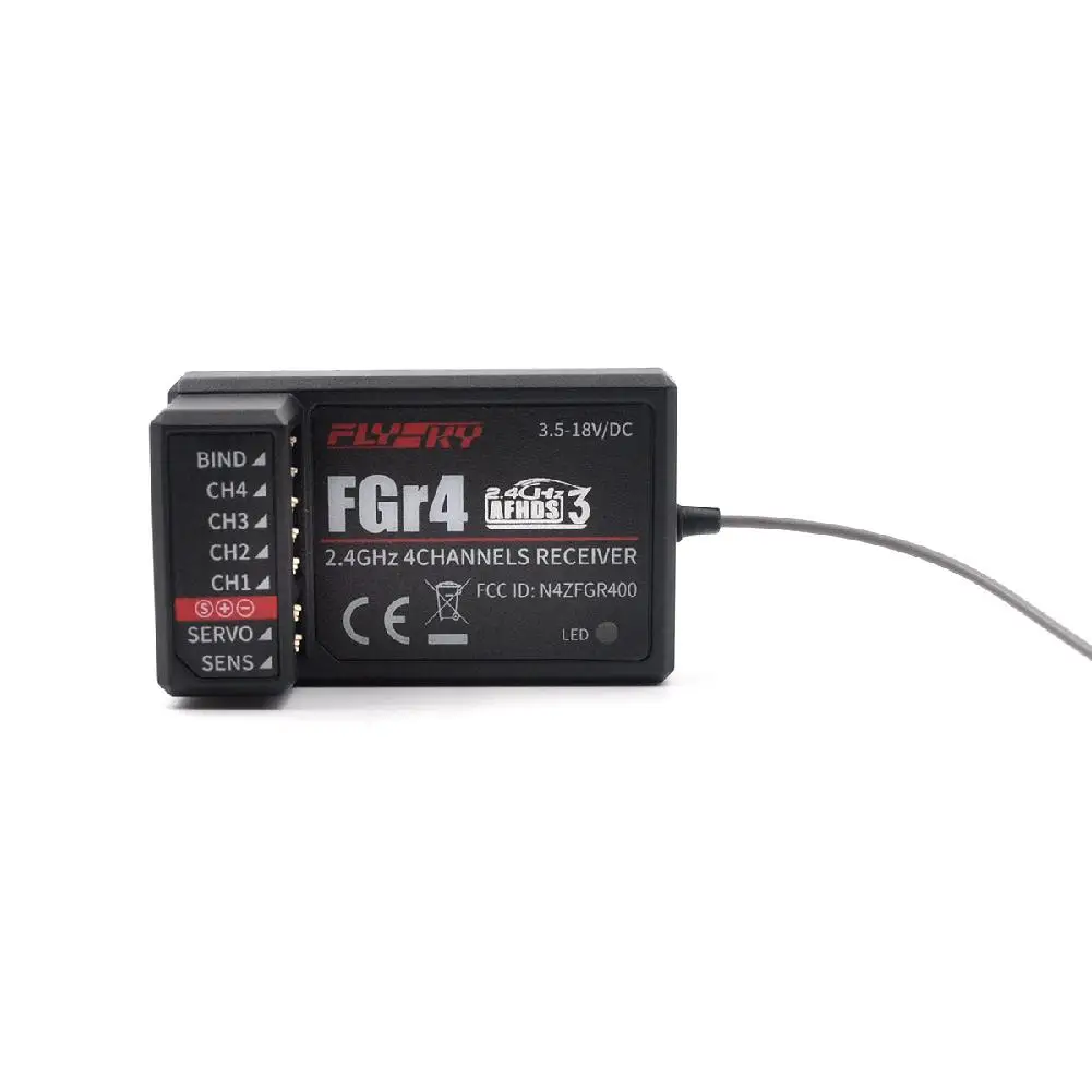 RCtown Flysky FS-FGR4 FS-FGR4S рецептор 4CH 2,4G рецептор пуэде сер PPM/IBUS de salida para Flysky FS-NB4 transmisor
