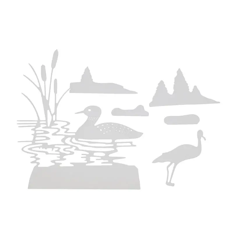 

Duck Metal Cutting Dies Stencil DIY Scrapbooking Embossing Paper Card Home Decor