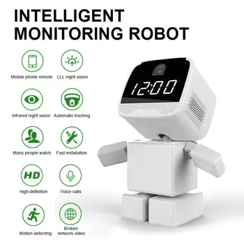 

Indoor Smart Wifi Camera HD 1080P Wireless IP Camera Intelligent Auto Tracking Of Human Home Baby Security Surveillance