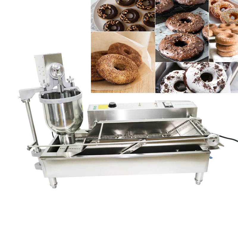 

Double row automatic roll donut/doughnut bread maker machine with Three sets of molds 110V/220V