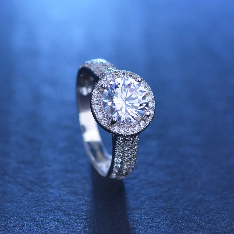 Super Flash Moissanite Anillo En Forma De Anillos De Compromiso Para Las Mujeres Moissanite Twisted Anillos De Compromiso Aniversario De Boda Anillos De Promesa De Novia Esposa Novia