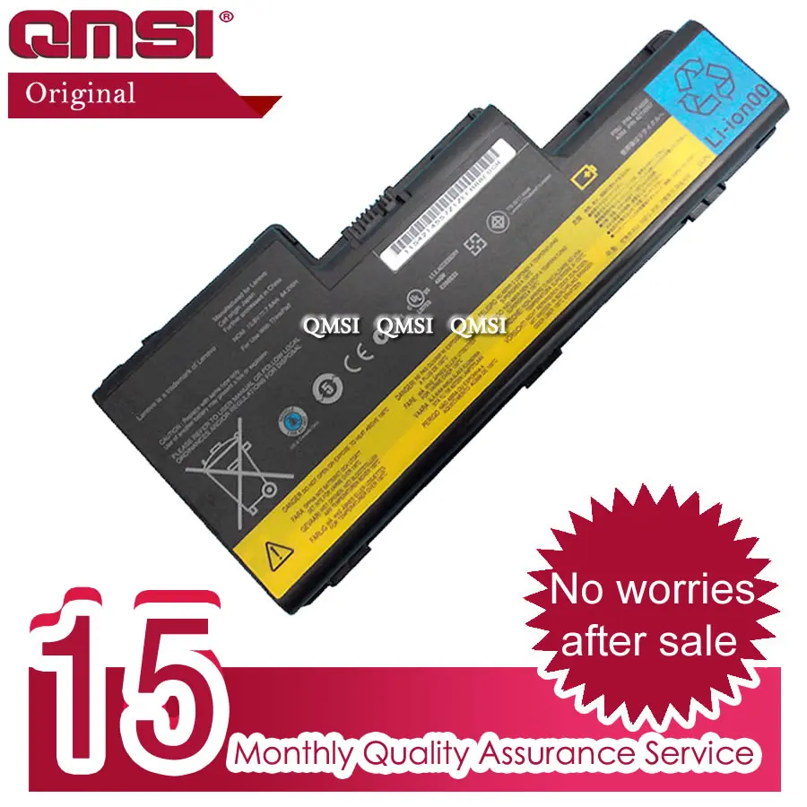 Оригинальный аккумулятор QMSI 10 8 в 80 Втч 42T4557 42T4655 42T4556 подходит для ноутбука Lenovo