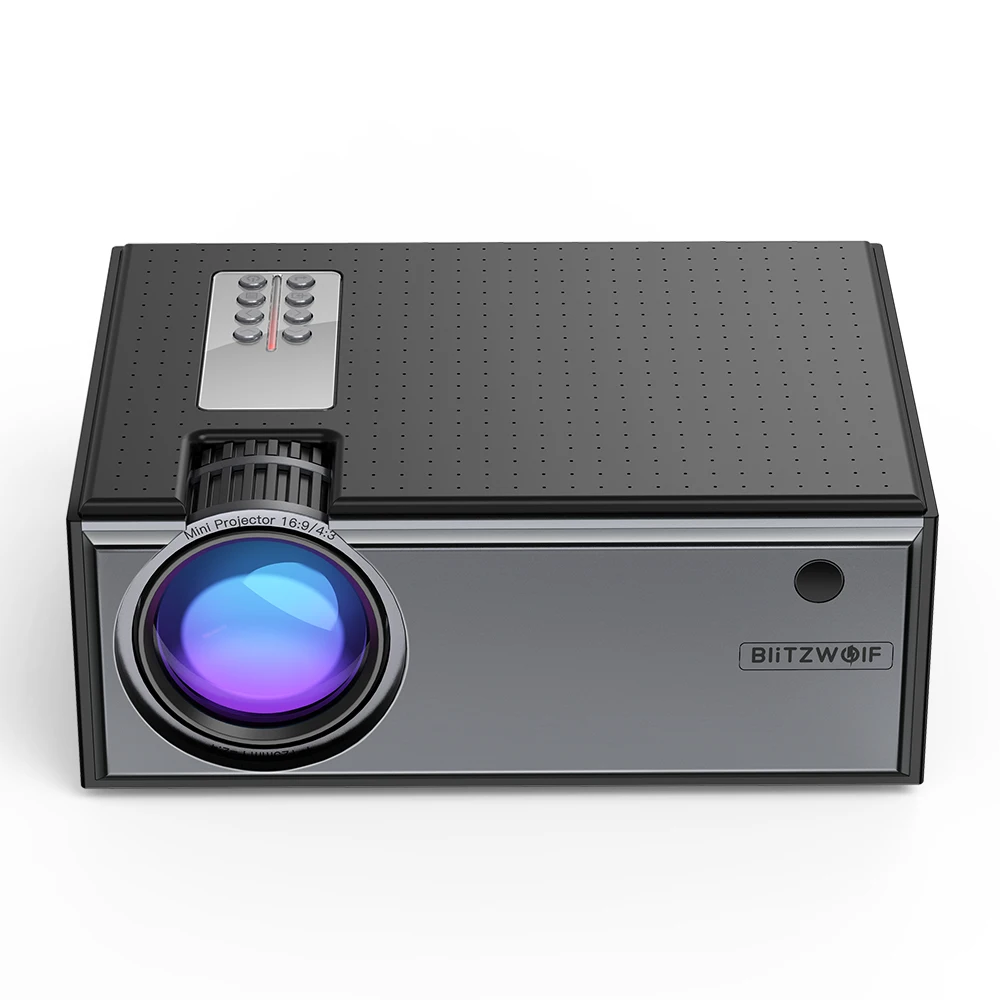  Blitzwolf BW-VP1 LCD Projector 2800 Lumens Support 1080P Input Multiple Ports Portable Smart Home T - 4000116928711