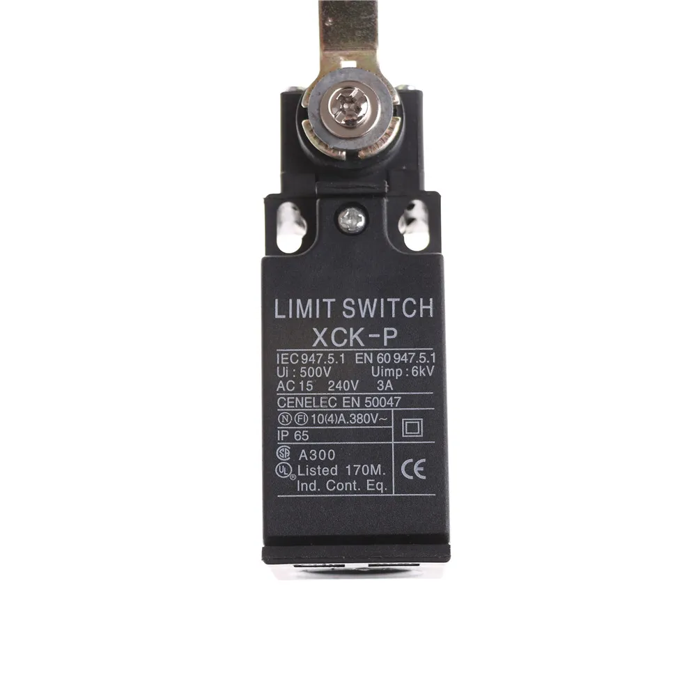 1PC Limit Switch XCK-P118 AC 380V 4A Momentary Adjustable Roller Lever Limit Switch HT430
