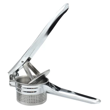 

Stainless Steel Potato Vegetable Mashing Press Juicing Fruit Puree Maker Potato Masher Manual Potato Squeezer
