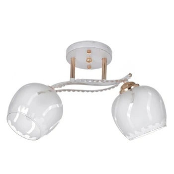 

Chandelier "Sandra" 2x40 W E27 Gold-white 40х14х24см. 3791990
