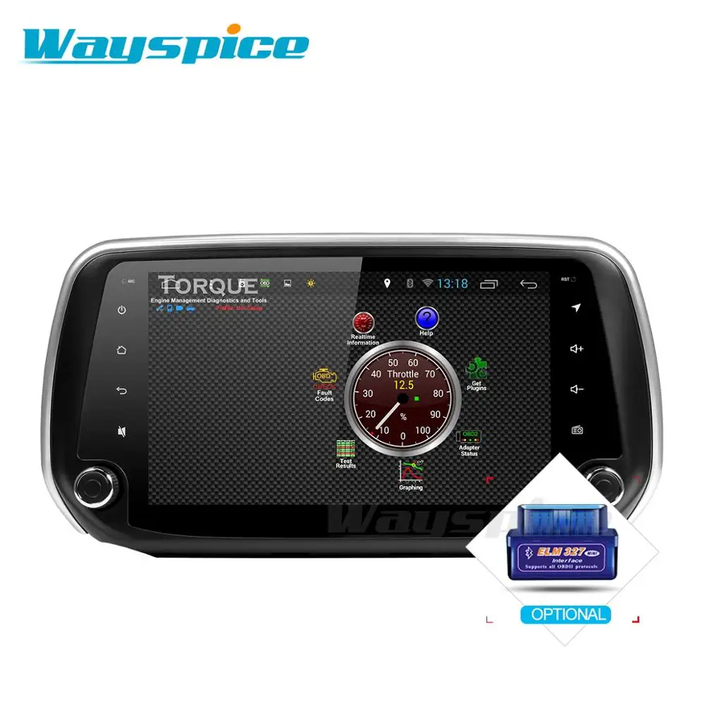 Best android 9.0 PX30 car dvd  for hyundai Santa Fe  2018 2019 car dvd gps navigation raido video  player 1 3