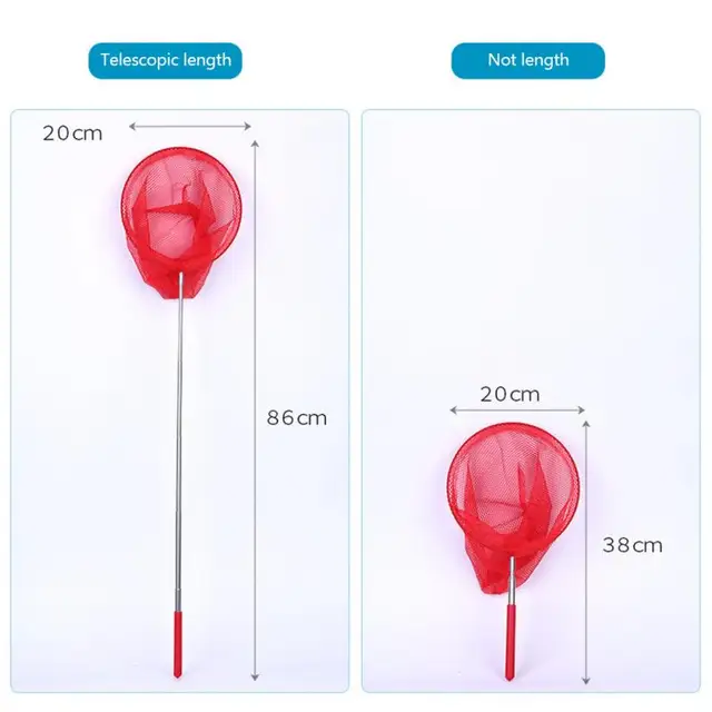 Fishing Toys Children Retractable Summer Catch Toy Fishing Net Insect Butterfly Catcher Net Outdoor Fun Sports Gift For Kids 6