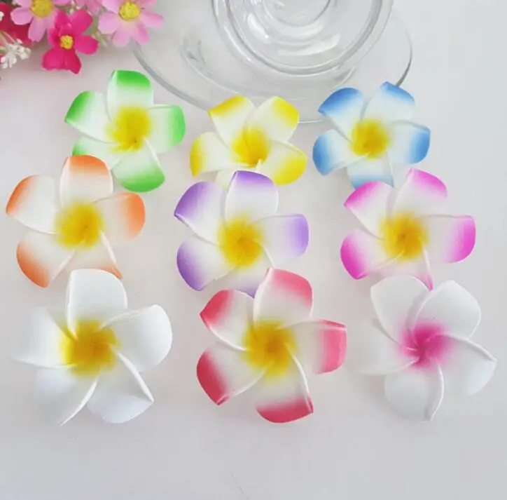 Plumeria Fermaglio Per Capelli Fiori Fermagli Per Capelli Barrette Da Sposa Spiaggia Tropicale Matrimonio Plumeria Fiore Donna Partito Fermaglio Per C