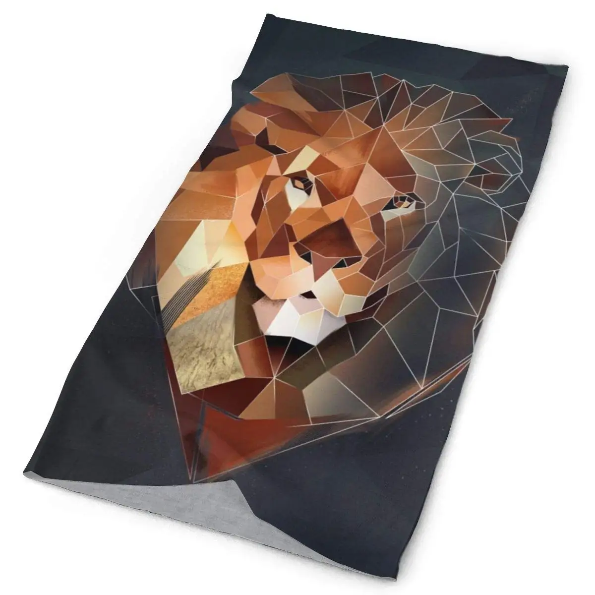 

Techdecorhomee Magic Scarf Headwear Abstract Lion Head Headbands Bandana Cap Scarf Tube Scarf Neck Gaiter Headwrap Balaclava