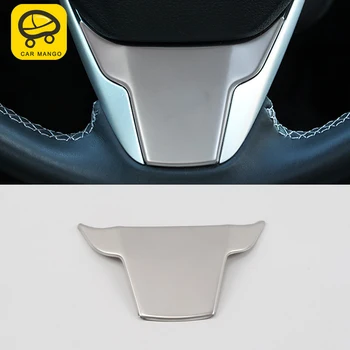 

Car Man Go For honda civic 10th 2016-2020 Auto Car-styling Steering wheel trims cover sticker Exterior Accessories