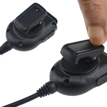 

Mini LED Shoulder Speaker Mic For KENWOOD TYT F8 BAOFENG UV5R Retevis Radio