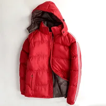 Верхняя одежда размера плюс 6XL для мужчин, зимняя новая красная верхняя одежда, куртка на утином пуху, теплая зимняя верхняя одежда с капюшоном, толстое легкое пальто, верхняя одежда