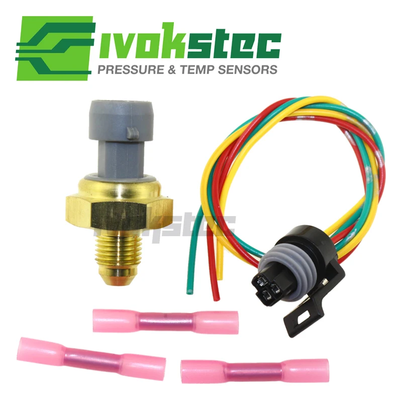 1846480C2 Exhaust Back Pressure EBP Sensor For Navistar International MaxxForce DT 9 10 With Pigtail Connector Plug Kit | Автомобили и