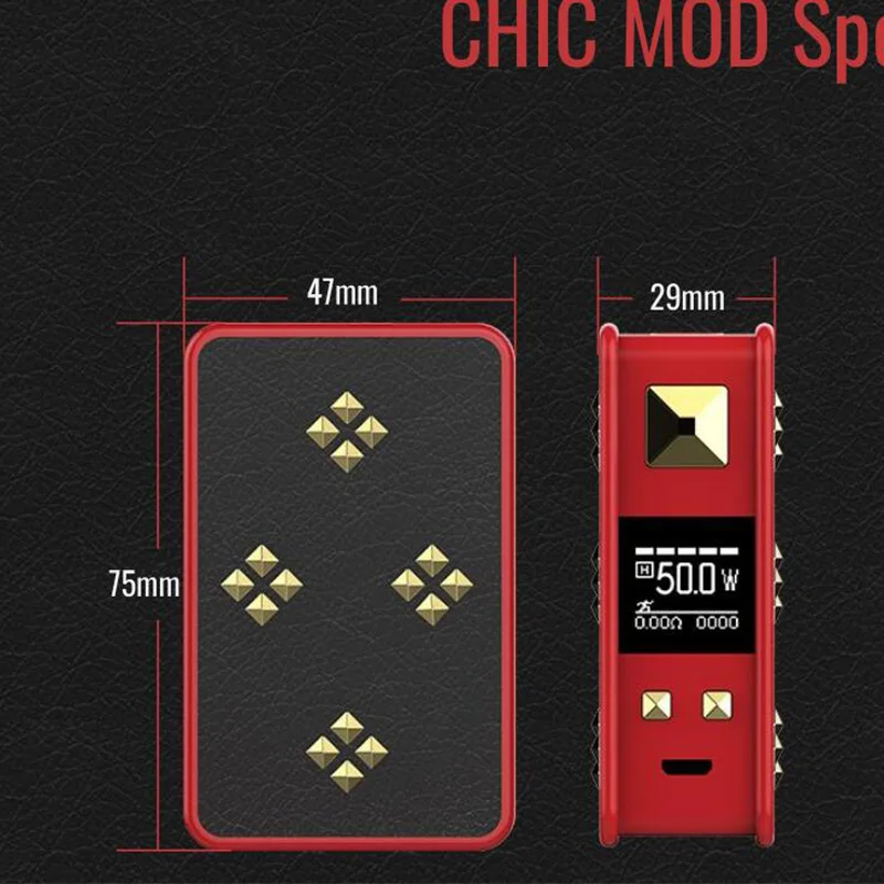 Оригинальный набор Kanger Chic 3000 мАч 50 Вт бокс мод батарея вейп 1 5 мл шикарный бак