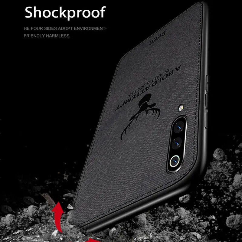 Чехол для Xiaomi Mi Note 10 Pro 9 SE 9T A3 Lite тканевый чехол с оленем лося Redmi 8T 8 7 6 5 K20 8A 7A 6A