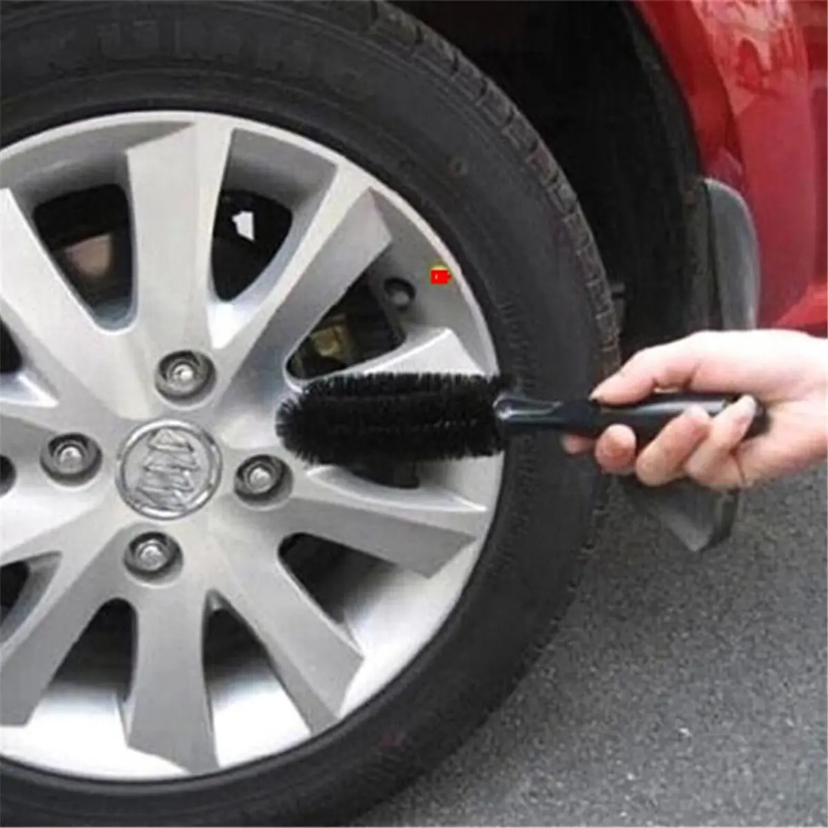 

Car Brush Tool for Auto Car Truck Motorcycle Bicycle Washing Cleaning Hang-heldTool Vehicle Wheel Tire Rim Scrub