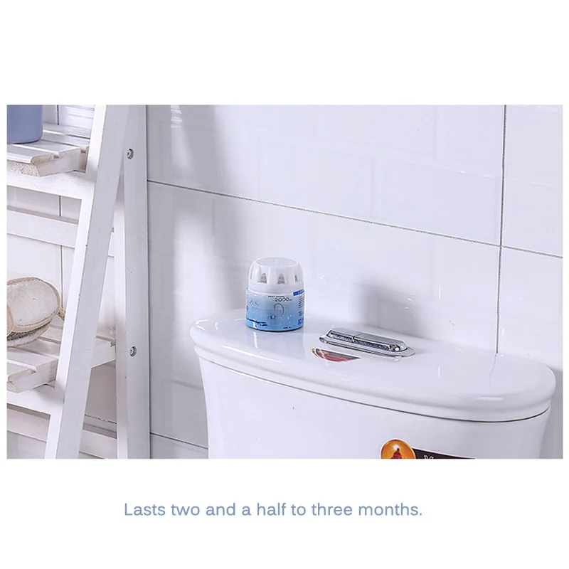 1 PC Bottle Toilet Cleaner Magic Automatic Flush Toilet Cleaner Helper Blue Bubble Cleaning Deodorizes Bathroom Restroom Cleaner