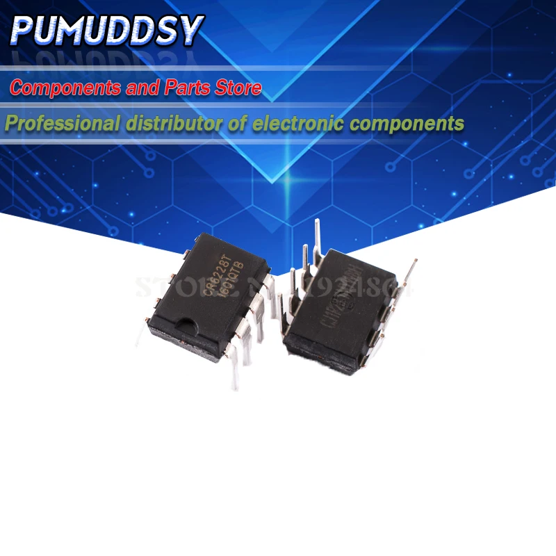 10PCS CR6228 CR6228T DIP8 Current Mode PWM Switch DIP-8 | Электронные компоненты и принадлежности