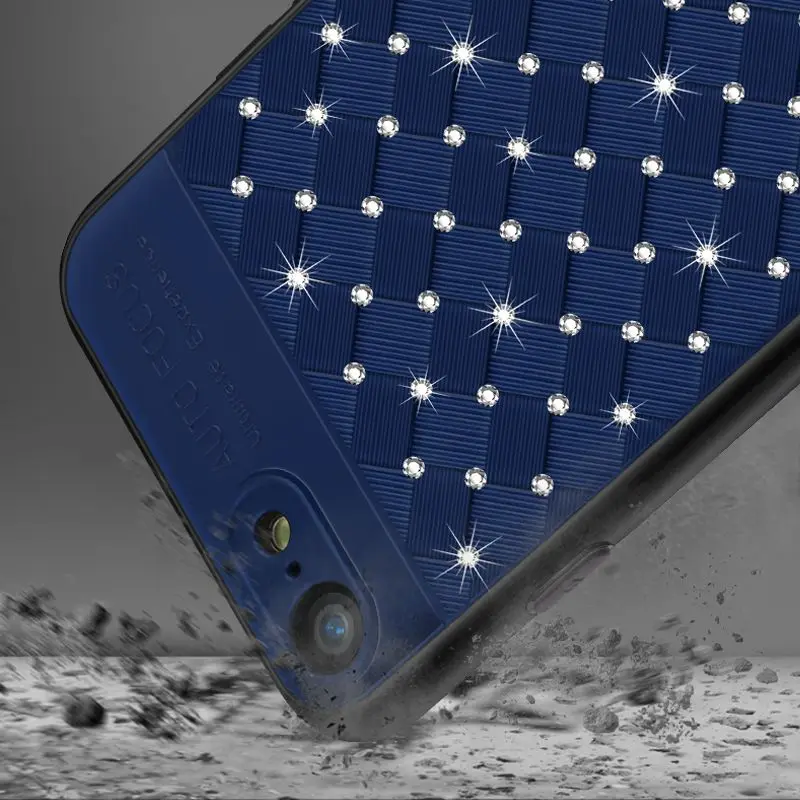 Роскошный блестящий чехол с бриллиантами для Iphone Xr X Xs Max, блестящий чехол для девочек, для Iphone 6, 6s, 7, 8 Plus, модный силиконовый чехол из поликарбоната