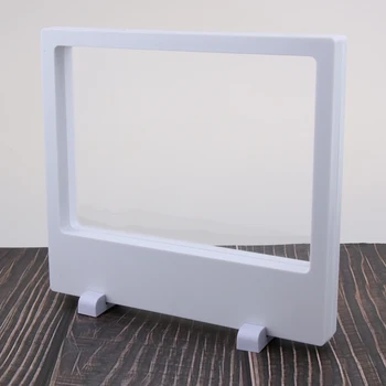 

Jewelry 3D Floating Display Frame Case Box Exhibition, Collectibles Display - 18x20cm