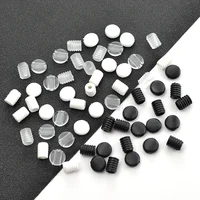 Soft Silicone Cord Lock Stopper Drawstring Elastic Band Adjuster Mask Elastic Buckle Rope Cord Lock 500pcs 2