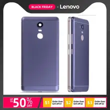 Задняя крышка для Lenovo K6 Note на батарею черный золотой