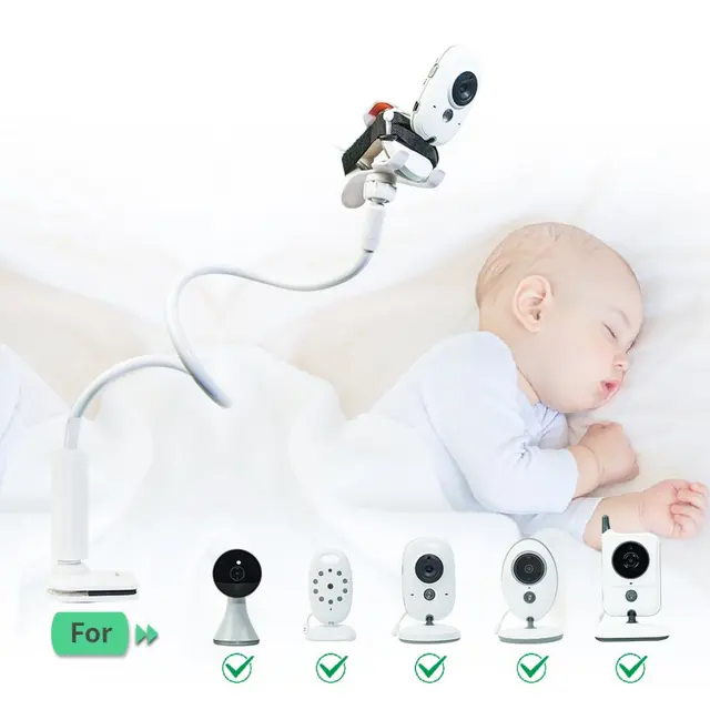 Support De Caméra Pour Moniteur De Bébé, Nouveau Support Multifonctionnel À  Bras Long Universel Réglable - Accessoires De Vidéosurveillance - AliExpress