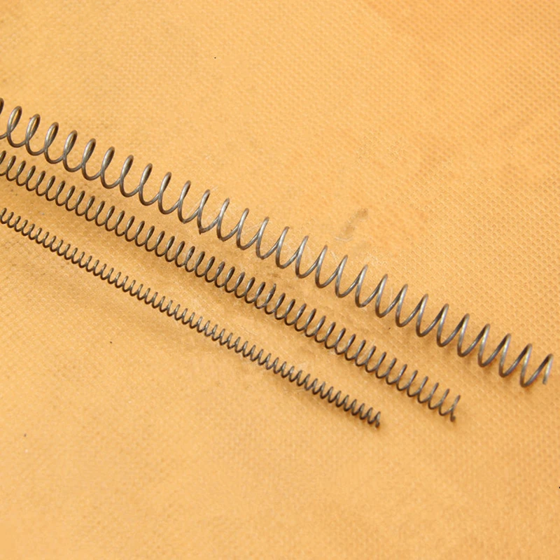 2 шт производитель длинные компрессионные маленькие Пружинные пружины, 0,5 мм диаметр провода*(2,5-8) мм диаметр* 1000 мм длина