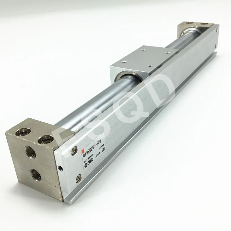 CY3RG25-100 CY3RG25-200 CY3RG25-300 CY3RG25-400 CY3RG25-500 магнитно связаны бесштанговым цилиндра прямой тип крепления CY3R серии