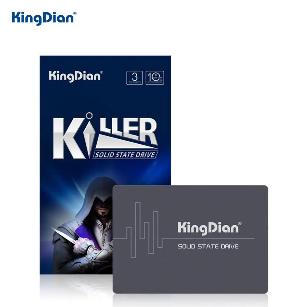 

KingDian SSD 512GB 1TB 2TB Hard Drive SSD 2.5 SATA SATAIII HD SSD HDD Internal Solid State Drives Disk For Laptop