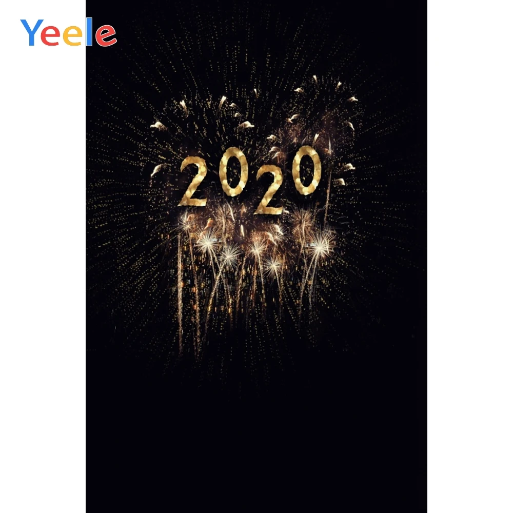 Yeele новогодние Семейные фотосессии праздничный фейерверк фотофоны персонализированные фотографические фоны для фотостудии