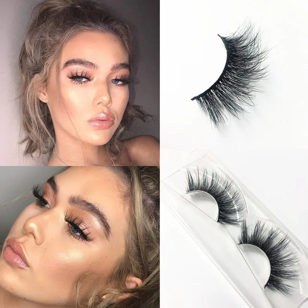 

Morwalendi Lashes fluffy mink False Eyelashes 3D Mink lashes curly mink eyelashes thick reusable cilios lashes Cruelty Free